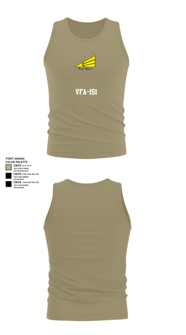Tank Top, VFA-151, , Teamtime, Team time, sublimation, custom sports apparel, team uniforms, spirit wear, spiritwear, sports uniforms, custom shirts, team store, custom team store, fundraiser sports, apparel fundraiser