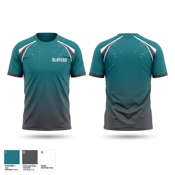 Short Sleeve Performance Shirt, SLAYERS, Softball, Teamtime, Team time, sublimation, custom sports apparel, team uniforms, spirit wear, spiritwear, sports uniforms, custom shirts, team store, custom team store, fundraiser sports, apparel fundraiser