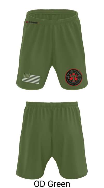 Thompson EMS 59462665 Athletic Shorts With Pockets - 49