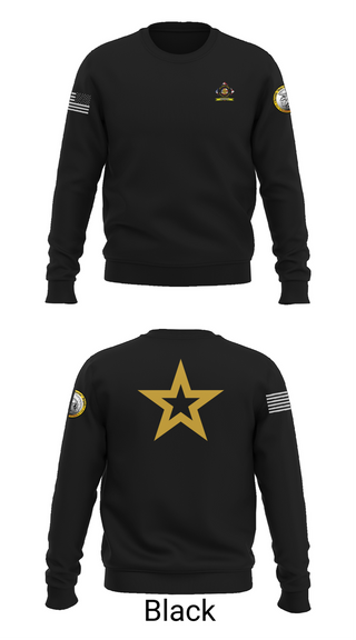 Crew Neck Sweatshirt, University of Toledo Army Marksmanship Unit, Army, Teamtime, Team time, sublimation, custom sports apparel, team uniforms, spirit wear, spiritwear, sports uniforms, custom shirts, team store, custom team store, fundraiser sports, apparel fundraiser