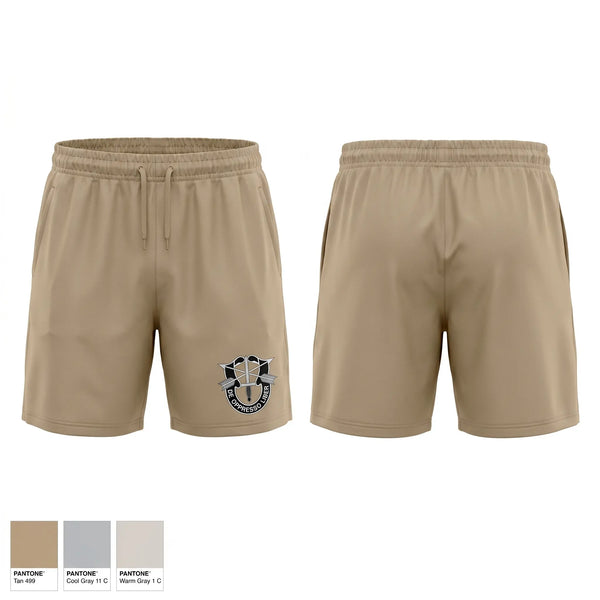 Athletic Shorts With Pockets, 2/19 SFG (A), Army, Teamtime, Team time, sublimation, custom sports apparel, team uniforms, spirit wear, spiritwear, sports uniforms, custom shirts, team store, custom team store, fundraiser sports, apparel fundraiser