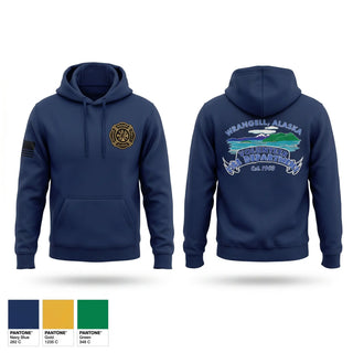 Hoodie, Wrangell Volunteer Fire Department, Fire Department, Teamtime, Team time, sublimation, custom sports apparel, team uniforms, spirit wear, spiritwear, sports uniforms, custom shirts, team store, custom team store, fundraiser sports, apparel fundraiser