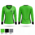 GSF Fireflies 31435695 Women's Long Sleeve V-neck Shirt - 1