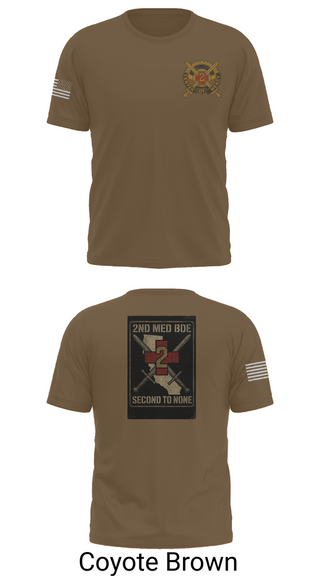 Short Sleeve Performance Shirt, 2nd Medical Brigade, , Teamtime, Team time, sublimation, custom sports apparel, team uniforms, spirit wear, spiritwear, sports uniforms, custom shirts, team store, custom team store, fundraiser sports, apparel fundraiser