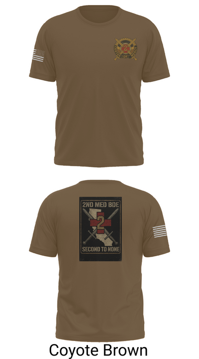 2nd Medical Brigade 60823726 Short Sleeve Performance Shirt - 16