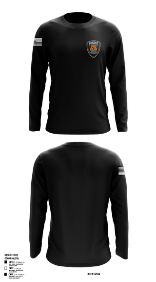 Long Sleeve Performance Shirt, HOPDHoricon Police Department, Police, Teamtime, Team time, sublimation, custom sports apparel, team uniforms, spirit wear, spiritwear, sports uniforms, custom shirts, team store, custom team store, fundraiser sports, apparel fundraiser