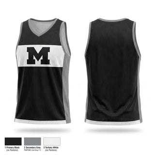 Mens Lacrosse Pinnie, Meriden, Men's Lacrosse, Teamtime, Team time, sublimation, custom sports apparel, team uniforms, spirit wear, spiritwear, sports uniforms, custom shirts, team store, custom team store, fundraiser sports, apparel fundraiser