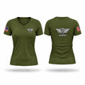 SRRG-SRT Women's Short Sleeve V-neck Shirt - 1