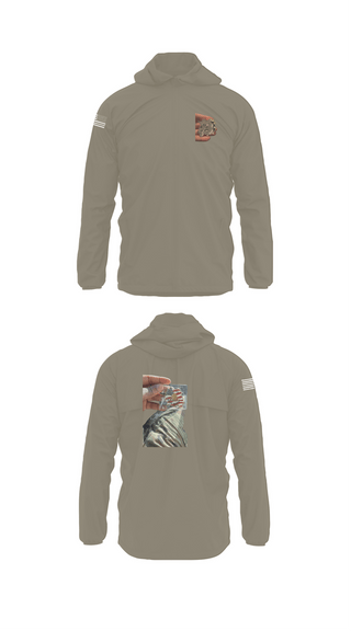 Windbreaker, 655 TC ROAD DAWGS, Army, Teamtime, Team time, sublimation, custom sports apparel, team uniforms, spirit wear, spiritwear, sports uniforms, custom shirts, team store, custom team store, fundraiser sports, apparel fundraiser