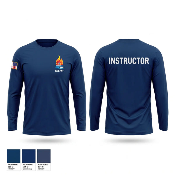 Long Sleeve Performance Shirt, IAEMT, EMS/EMT, Teamtime, Team time, sublimation, custom sports apparel, team uniforms, spirit wear, spiritwear, sports uniforms, custom shirts, team store, custom team store, fundraiser sports, apparel fundraiser