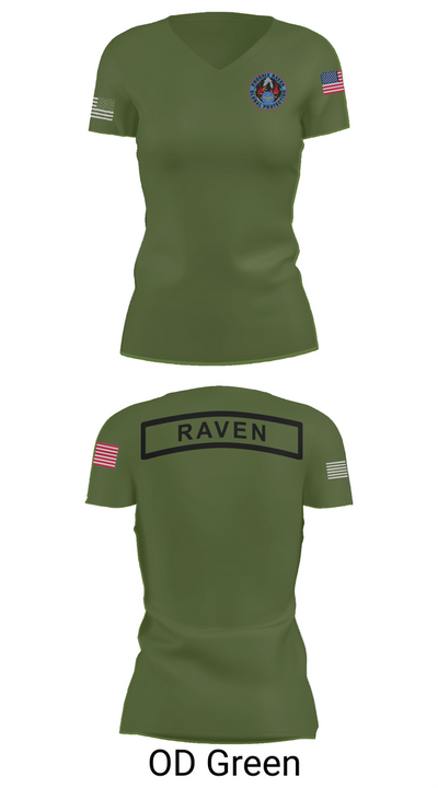 Phoenix Raven Instrutor 33351761 Women's Short Sleeve V-neck Shirt - 48