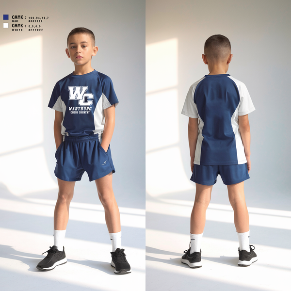 Short Sleeve Performance Shirt, Wartburg Cross Country, Cross Country, Teamtime, Team time, sublimation, custom sports apparel, team uniforms, spirit wear, spiritwear, sports uniforms, custom shirts, team store, custom team store, fundraiser sports, apparel fundraiser