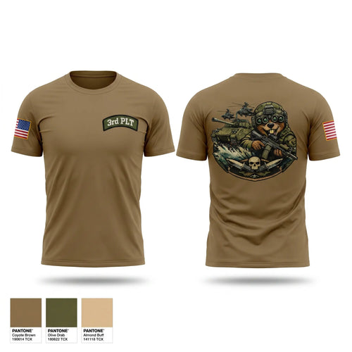 Short Sleeve Performance Shirt, B Co 1-18th, Army, Teamtime, Team time, sublimation, custom sports apparel, team uniforms, spirit wear, spiritwear, sports uniforms, custom shirts, team store, custom team store, fundraiser sports, apparel fundraiser