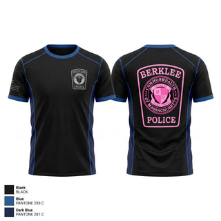 Short Sleeve Performance Shirt, Berklee Police, Police, Teamtime, Team time, sublimation, custom sports apparel, team uniforms, spirit wear, spiritwear, sports uniforms, custom shirts, team store, custom team store, fundraiser sports, apparel fundraiser