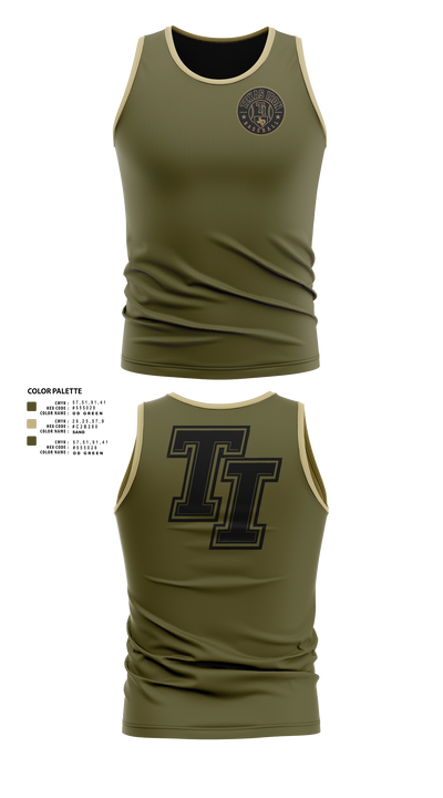 Texas Iron Baseball Tank Top - 22
