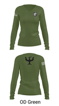 340th Psyop Co. 52894625 Women's Long Sleeve V-neck Shirt - 57