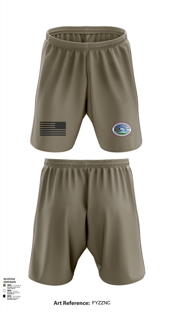 Athletic Shorts With Pockets, HHC, GARRISON, Army, Teamtime, Team time, sublimation, custom sports apparel, team uniforms, spirit wear, spiritwear, sports uniforms, custom shirts, team store, custom team store, fundraiser sports, apparel fundraiser