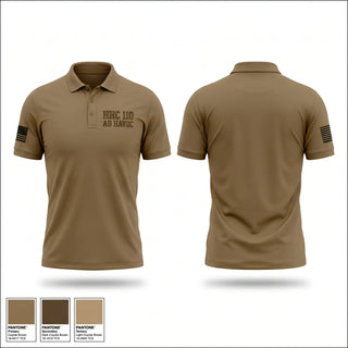Short Sleeve Performance Polo, HHC 1-10 AB HAVOC, Army, Teamtime, Team time, sublimation, custom sports apparel, team uniforms, spirit wear, spiritwear, sports uniforms, custom shirts, team store, custom team store, fundraiser sports, apparel fundraiser