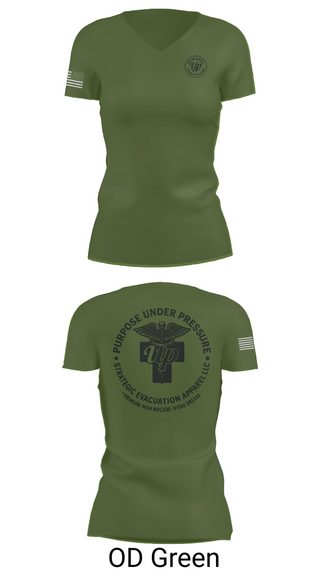 Womens Short Sleeve Vneck Shirt, 439th AES, , Teamtime, Team time, sublimation, custom sports apparel, team uniforms, spirit wear, spiritwear, sports uniforms, custom shirts, team store, custom team store, fundraiser sports, apparel fundraiser