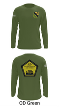 1st Cav 3CR 22311703 Long Sleeve Performance Shirt 46