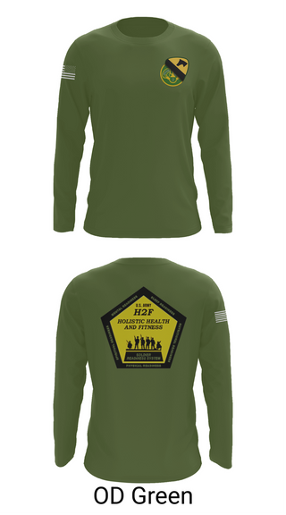 Long Sleeve Performance Shirt, 1st Cav 3CR, , Teamtime, Team time, sublimation, custom sports apparel, team uniforms, spirit wear, spiritwear, sports uniforms, custom shirts, team store, custom team store, fundraiser sports, apparel fundraiser