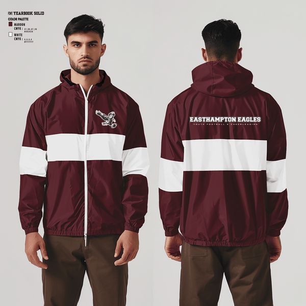 Windbreaker, Easthampton Eagles Youth Football & Cheerleading, Football, Teamtime, Team time, sublimation, custom sports apparel, team uniforms, spirit wear, spiritwear, sports uniforms, custom shirts, team store, custom team store, fundraiser sports, apparel fundraiser