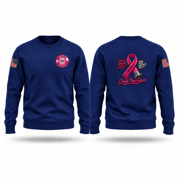 Crew Neck Sweatshirt, La Marque 3282 Public, Fire Department, Teamtime, Team time, sublimation, custom sports apparel, team uniforms, spirit wear, spiritwear, sports uniforms, custom shirts, team store, custom team store, fundraiser sports, apparel fundraiser