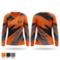 Rise Up Academy DE 25886526 Women's Long Sleeve V-neck Shirt - 1