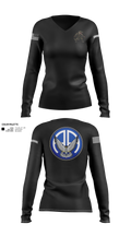 A Co 2-325 AIR 15478781 Women's Long Sleeve V-neck Shirt - 21
