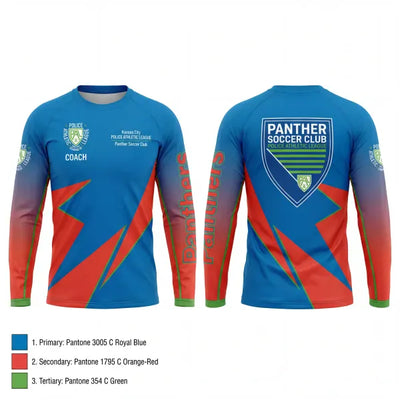 Kansas City Missouri Police Athletic League Panthers (Soccer) 2790826 Long Sleeve Performance Shirt 1