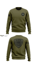 Alvin Police Swat 37636522 Crew Neck Sweatshirt - 1