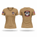XENIA FIRE PROTECTION DISTRICT Women's Short Sleeve V-neck Shirt - 1