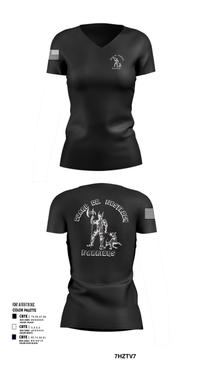 Guard company westlock 44609469 Women's Short Sleeve V-neck Shirt - 103