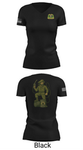 877th Quartermaster Company 75594119 Women's Short Sleeve V-neck Shirt - 24
