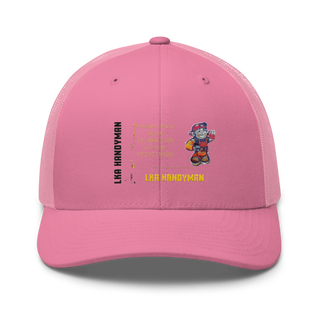 LKA HANDYMAN Retro Trucker Hat | Yupoong 6606