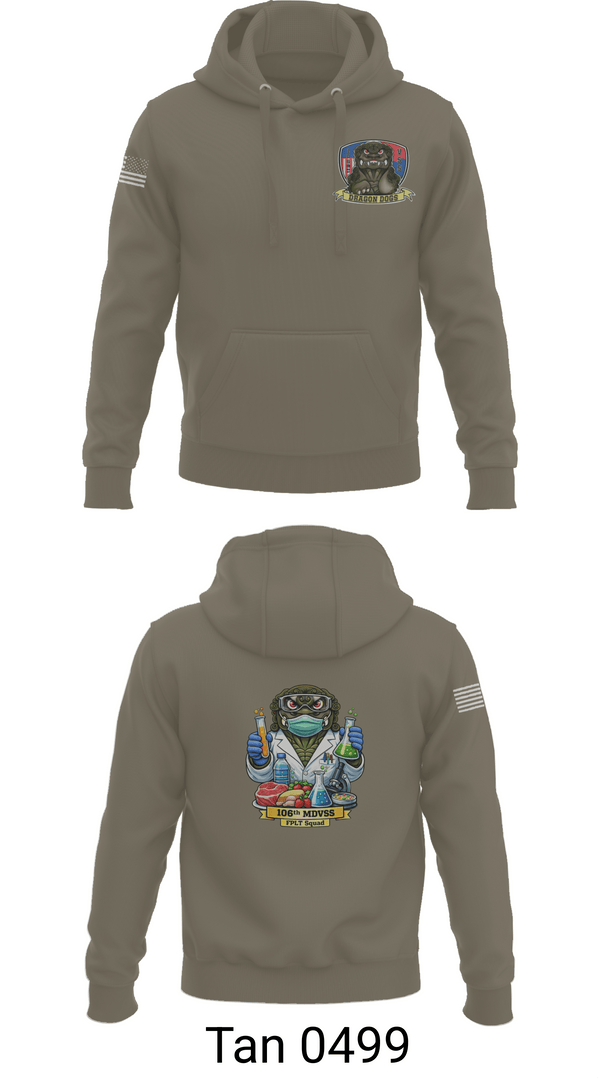 Hoodie, 106th MDVSS, Army, Teamtime, Team time, sublimation, custom sports apparel, team uniforms, spirit wear, spiritwear, sports uniforms, custom shirts, team store, custom team store, fundraiser sports, apparel fundraiser