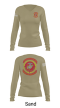 Det ‘A’ 2nd FSSG 3406269 Women's Long Sleeve V-neck Shirt - 97