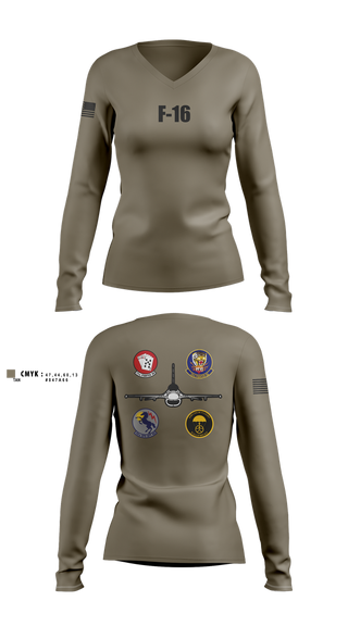 Womens Long Sleeve Vneck Shirt, 20 OSS, , Teamtime, Team time, sublimation, custom sports apparel, team uniforms, spirit wear, spiritwear, sports uniforms, custom shirts, team store, custom team store, fundraiser sports, apparel fundraiser