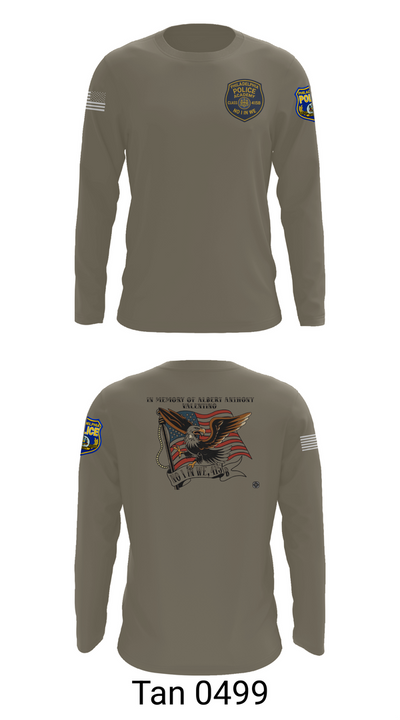 Philadelphia Police 64135919 Long Sleeve Performance Shirt 63