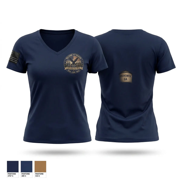 Womens Short Sleeve Vneck Shirt, 10B, Police, Teamtime, Team time, sublimation, custom sports apparel, team uniforms, spirit wear, spiritwear, sports uniforms, custom shirts, team store, custom team store, fundraiser sports, apparel fundraiser