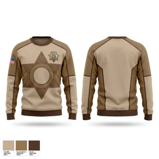 Crew Neck Sweatshirt, Dunn County Sheriff, Police, Teamtime, Team time, sublimation, custom sports apparel, team uniforms, spirit wear, spiritwear, sports uniforms, custom shirts, team store, custom team store, fundraiser sports, apparel fundraiser