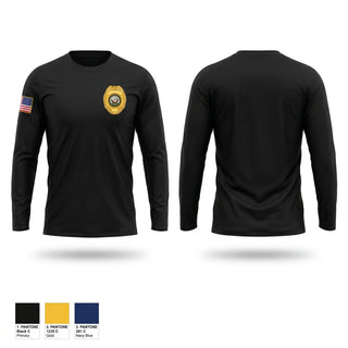 Long Sleeve Performance Shirt, Navy Police, Police, Teamtime, Team time, sublimation, custom sports apparel, team uniforms, spirit wear, spiritwear, sports uniforms, custom shirts, team store, custom team store, fundraiser sports, apparel fundraiser