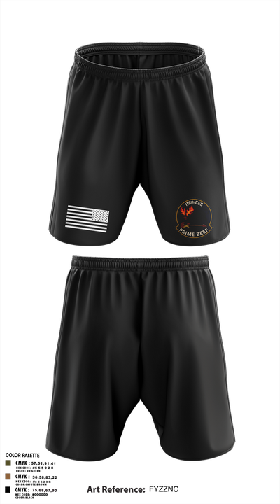 118th CES Athletic Shorts With Pockets - 3