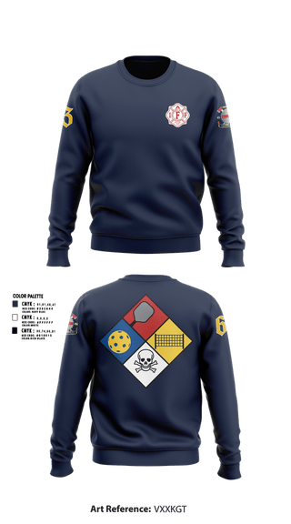 Crew Neck Sweatshirt, Central Pierce Fire, Fire Department, Teamtime, Team time, sublimation, custom sports apparel, team uniforms, spirit wear, spiritwear, sports uniforms, custom shirts, team store, custom team store, fundraiser sports, apparel fundraiser