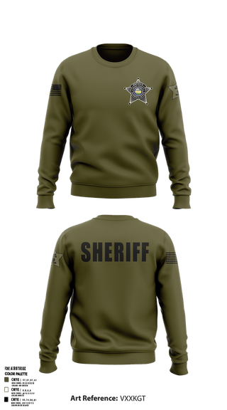 Crew Neck Sweatshirt, Union County Sheriff’s Office, Police, Teamtime, Team time, sublimation, custom sports apparel, team uniforms, spirit wear, spiritwear, sports uniforms, custom shirts, team store, custom team store, fundraiser sports, apparel fundraiser