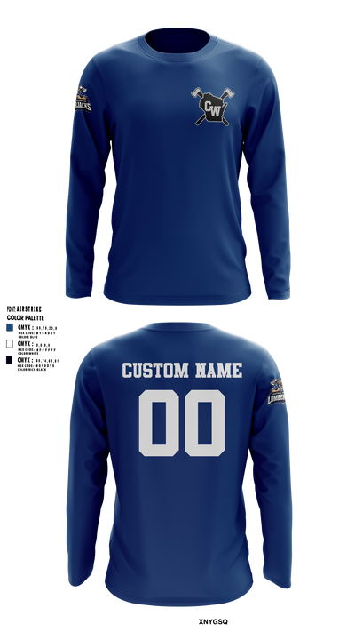 Central Wisconsin lumberjacks Long Sleeve Performance Shirt 5