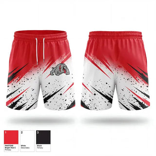 Athletic Shorts With Pockets, Quinter Bulldogs, Cross Country, Teamtime, Team time, sublimation, custom sports apparel, team uniforms, spirit wear, spiritwear, sports uniforms, custom shirts, team store, custom team store, fundraiser sports, apparel fundraiser