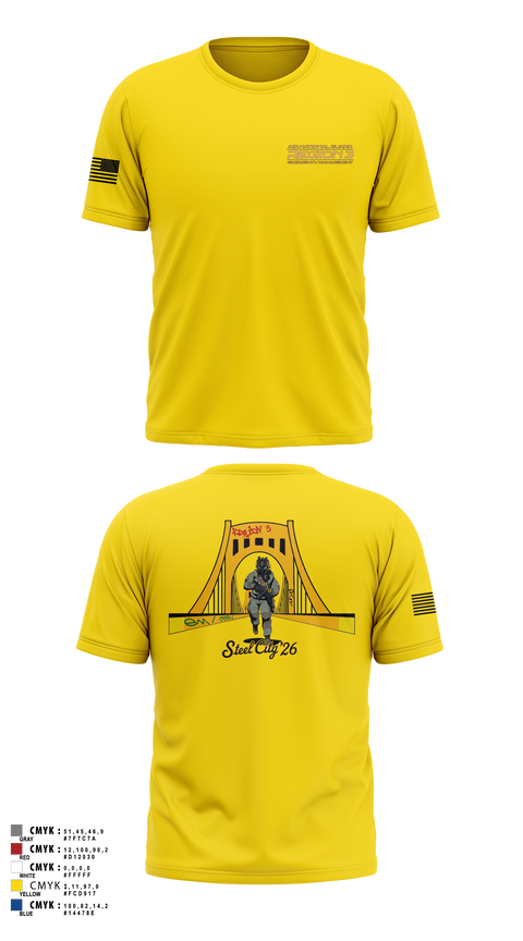 Short Sleeve Performance Shirt, 171st Emergency Management Flight, , Teamtime, Team time, sublimation, custom sports apparel, team uniforms, spirit wear, spiritwear, sports uniforms, custom shirts, team store, custom team store, fundraiser sports, apparel fundraiser