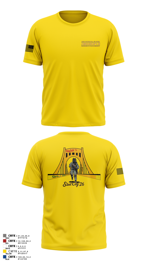 Short Sleeve Performance Shirt, 171st Emergency Management Flight, , Teamtime, Team time, sublimation, custom sports apparel, team uniforms, spirit wear, spiritwear, sports uniforms, custom shirts, team store, custom team store, fundraiser sports, apparel fundraiser