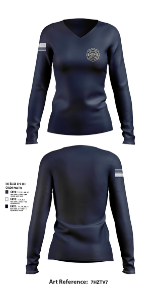 Womens Long Sleeve Vneck Shirt, Camden Photo Unit, , Teamtime, Team time, sublimation, custom sports apparel, team uniforms, spirit wear, spiritwear, sports uniforms, custom shirts, team store, custom team store, fundraiser sports, apparel fundraiser